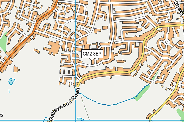 CM2 8EP map - OS VectorMap District (Ordnance Survey) CM2 8EP map - OS VectorMap District (Ordnance Survey)
