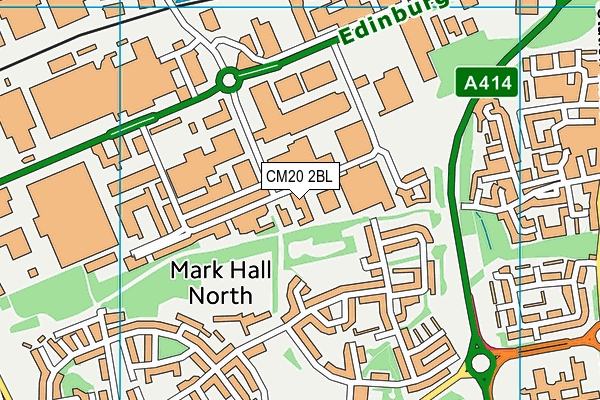 CM20 2BL map - OS VectorMap District (Ordnance Survey) CM20 2BL map - OS VectorMap District (Ordnance Survey)