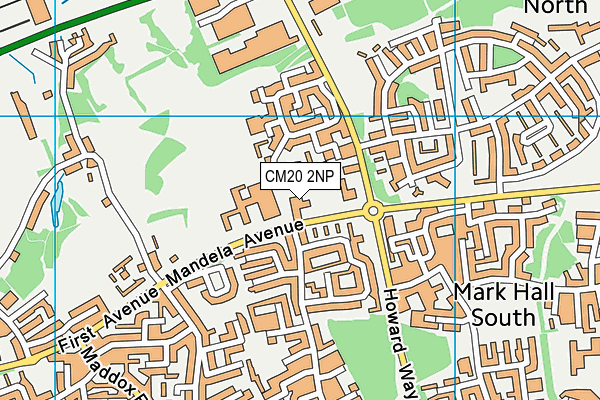 CM20 2NP map - OS VectorMap District (Ordnance Survey) CM20 2NP map - OS VectorMap District (Ordnance Survey)