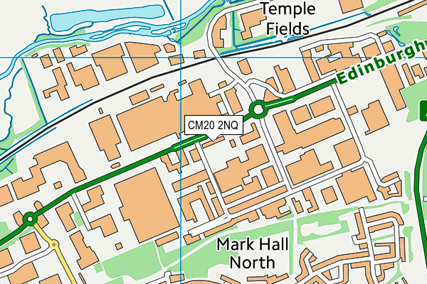 CM20 2NQ map - OS VectorMap District (Ordnance Survey) CM20 2NQ map - OS VectorMap District (Ordnance Survey)