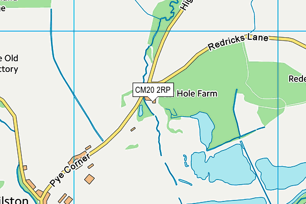 CM20 2RP map - OS VectorMap District (Ordnance Survey) CM20 2RP map - OS VectorMap District (Ordnance Survey)
