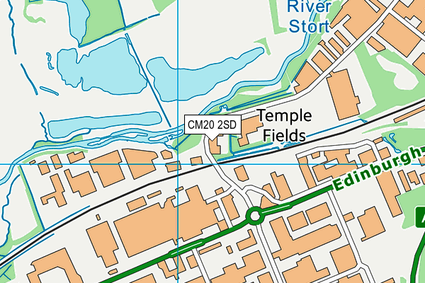 CM20 2SD map - OS VectorMap District (Ordnance Survey) CM20 2SD map - OS VectorMap District (Ordnance Survey)