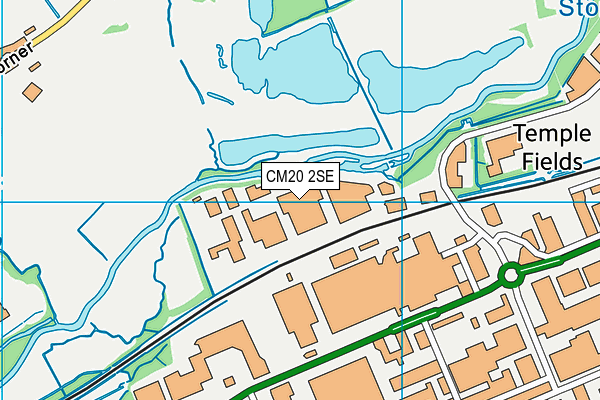 CM20 2SE map - OS VectorMap District (Ordnance Survey) CM20 2SE map - OS VectorMap District (Ordnance Survey)