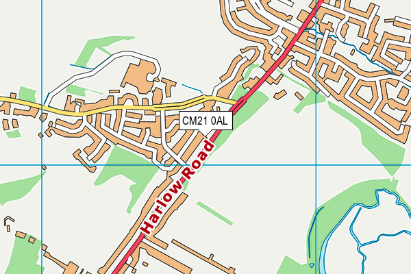 CM21 0AL map - OS VectorMap District (Ordnance Survey) CM21 0AL map - OS VectorMap District (Ordnance Survey)