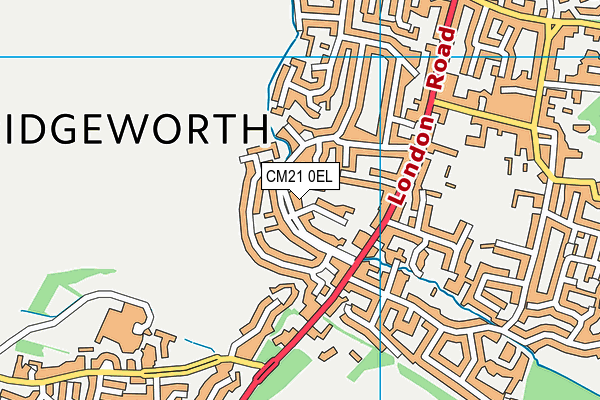 CM21 0EL map - OS VectorMap District (Ordnance Survey) CM21 0EL map - OS VectorMap District (Ordnance Survey)