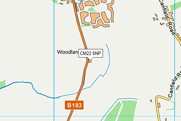 CM22 6NP map - OS VectorMap District (Ordnance Survey) CM22 6NP map - OS VectorMap District (Ordnance Survey)