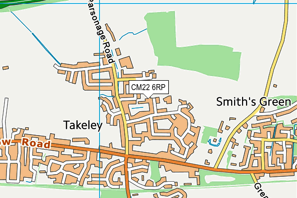 CM22 6RP map - OS VectorMap District (Ordnance Survey) CM22 6RP map - OS VectorMap District (Ordnance Survey)