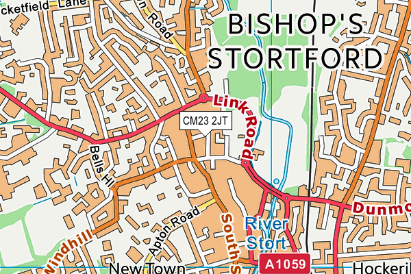CM23 2JT map - OS VectorMap District (Ordnance Survey) CM23 2JT map - OS VectorMap District (Ordnance Survey)