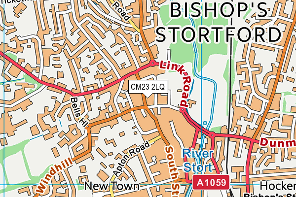CM23 2LQ map - OS VectorMap District (Ordnance Survey) CM23 2LQ map - OS VectorMap District (Ordnance Survey)