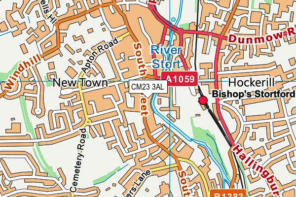 CM23 3AL map - OS VectorMap District (Ordnance Survey) CM23 3AL map - OS VectorMap District (Ordnance Survey)