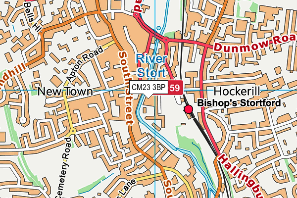 CM23 3BP map - OS VectorMap District (Ordnance Survey) CM23 3BP map - OS VectorMap District (Ordnance Survey)