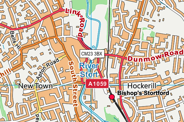 CM23 3BX map - OS VectorMap District (Ordnance Survey) CM23 3BX map - OS VectorMap District (Ordnance Survey)