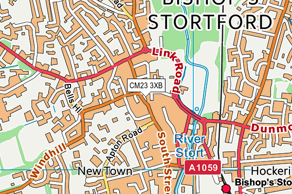 CM23 3XB map - OS VectorMap District (Ordnance Survey) CM23 3XB map - OS VectorMap District (Ordnance Survey)