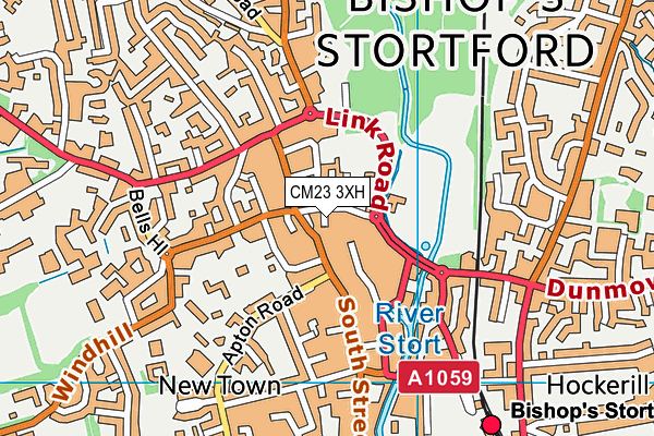 CM23 3XH map - OS VectorMap District (Ordnance Survey) CM23 3XH map - OS VectorMap District (Ordnance Survey)