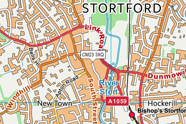 CM23 3XQ map - OS VectorMap District (Ordnance Survey) CM23 3XQ map - OS VectorMap District (Ordnance Survey)