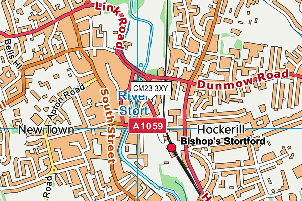 CM23 3XY map - OS VectorMap District (Ordnance Survey) CM23 3XY map - OS VectorMap District (Ordnance Survey)