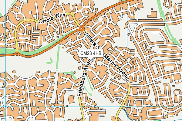 CM23 4HB map - OS VectorMap District (Ordnance Survey) CM23 4HB map - OS VectorMap District (Ordnance Survey)