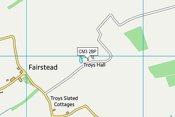 CM3 2BP map - OS VectorMap District (Ordnance Survey) CM3 2BP map - OS VectorMap District (Ordnance Survey)
