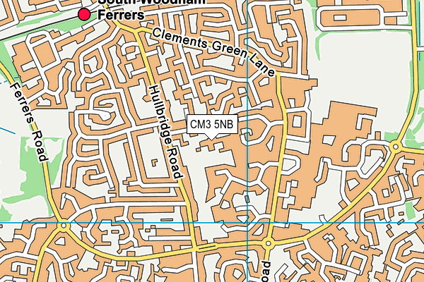 CM3 5NB map - OS VectorMap District (Ordnance Survey) CM3 5NB map - OS VectorMap District (Ordnance Survey)