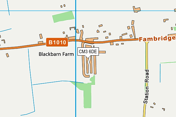 CM3 6DE map - OS VectorMap District (Ordnance Survey) CM3 6DE map - OS VectorMap District (Ordnance Survey)