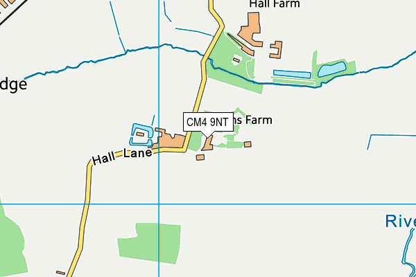 CM4 9NT map - OS VectorMap District (Ordnance Survey) CM4 9NT map - OS VectorMap District (Ordnance Survey)