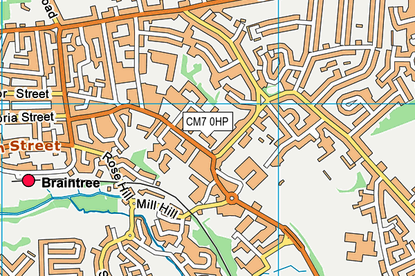 CM7 0HP map - OS VectorMap District (Ordnance Survey) CM7 0HP map - OS VectorMap District (Ordnance Survey)