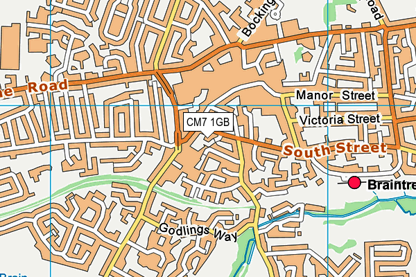 CM7 1GB map - OS VectorMap District (Ordnance Survey) CM7 1GB map - OS VectorMap District (Ordnance Survey)