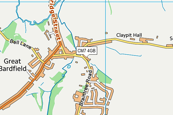 CM7 4GB map - OS VectorMap District (Ordnance Survey) CM7 4GB map - OS VectorMap District (Ordnance Survey)