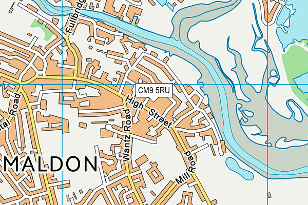 CM9 5RU map - OS VectorMap District (Ordnance Survey) CM9 5RU map - OS VectorMap District (Ordnance Survey)