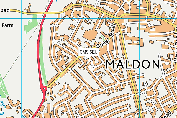 CM9 6EU map - OS VectorMap District (Ordnance Survey) CM9 6EU map - OS VectorMap District (Ordnance Survey)