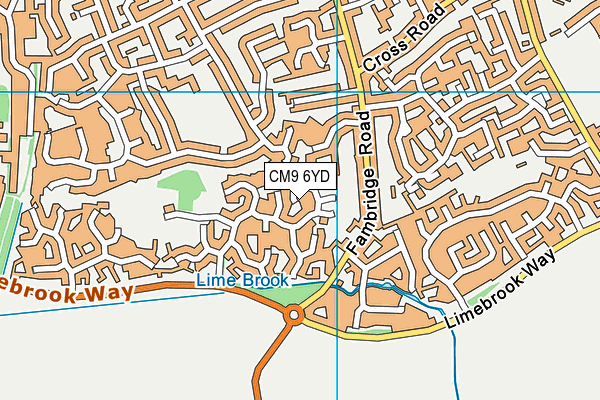CM9 6YD map - OS VectorMap District (Ordnance Survey) CM9 6YD map - OS VectorMap District (Ordnance Survey)
