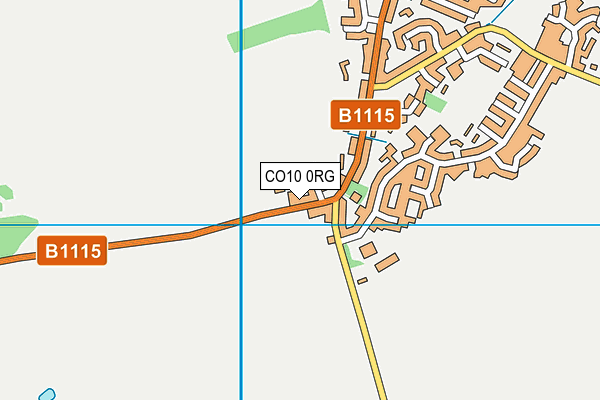 CO10 0RG map - OS VectorMap District (Ordnance Survey) CO10 0RG map - OS VectorMap District (Ordnance Survey)