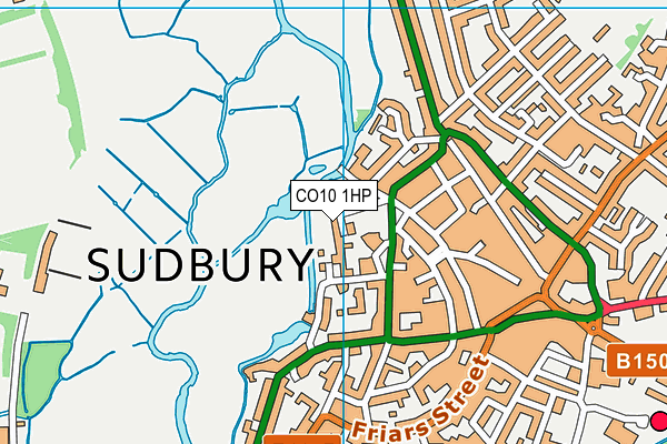 CO10 1HP map - OS VectorMap District (Ordnance Survey) CO10 1HP map - OS VectorMap District (Ordnance Survey)