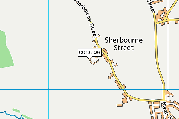 CO10 5QG map - OS VectorMap District (Ordnance Survey) CO10 5QG map - OS VectorMap District (Ordnance Survey)