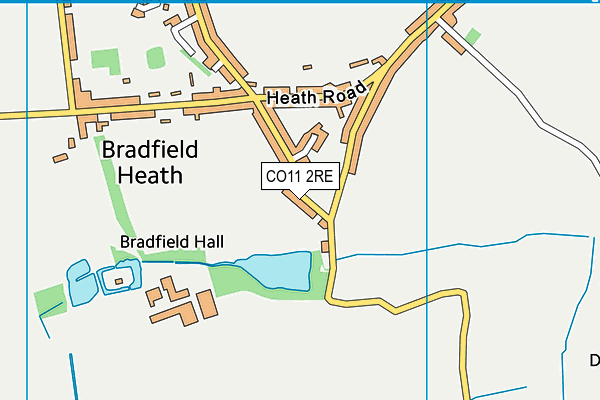 CO11 2RE map - OS VectorMap District (Ordnance Survey) CO11 2RE map - OS VectorMap District (Ordnance Survey)
