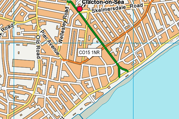 CO15 1NR map - OS VectorMap District (Ordnance Survey) CO15 1NR map - OS VectorMap District (Ordnance Survey)