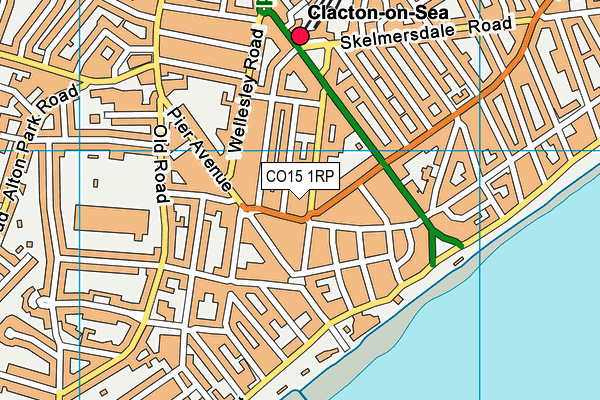 CO15 1RP map - OS VectorMap District (Ordnance Survey) CO15 1RP map - OS VectorMap District (Ordnance Survey)
