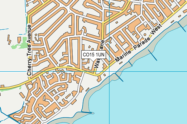 CO15 1UN map - OS VectorMap District (Ordnance Survey) CO15 1UN map - OS VectorMap District (Ordnance Survey)