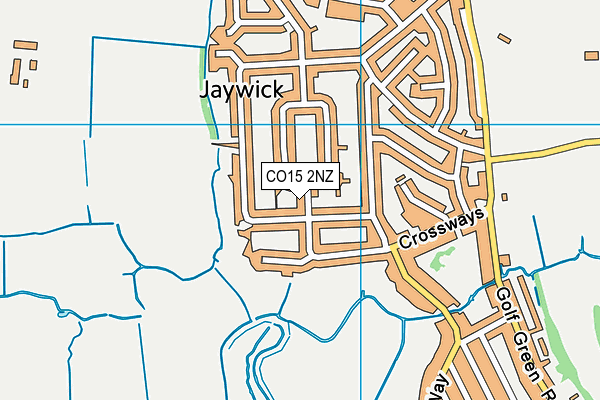 CO15 2NZ map - OS VectorMap District (Ordnance Survey) CO15 2NZ map - OS VectorMap District (Ordnance Survey)