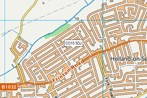 CO15 5DJ map - OS VectorMap District (Ordnance Survey) CO15 5DJ map - OS VectorMap District (Ordnance Survey)
