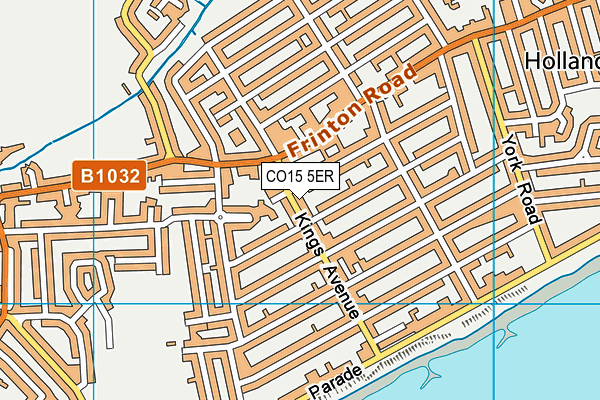 CO15 5ER map - OS VectorMap District (Ordnance Survey) CO15 5ER map - OS VectorMap District (Ordnance Survey)