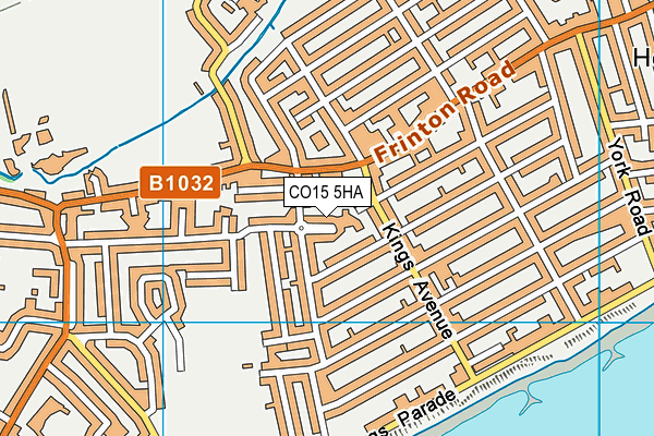 CO15 5HA map - OS VectorMap District (Ordnance Survey) CO15 5HA map - OS VectorMap District (Ordnance Survey)