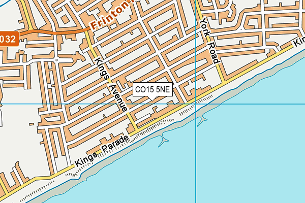 CO15 5NE map - OS VectorMap District (Ordnance Survey) CO15 5NE map - OS VectorMap District (Ordnance Survey)