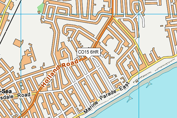 CO15 6HR map - OS VectorMap District (Ordnance Survey) CO15 6HR map - OS VectorMap District (Ordnance Survey)