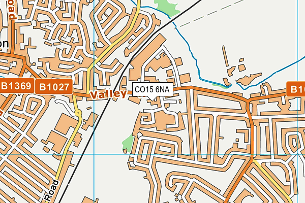 CO15 6NA map - OS VectorMap District (Ordnance Survey) CO15 6NA map - OS VectorMap District (Ordnance Survey)