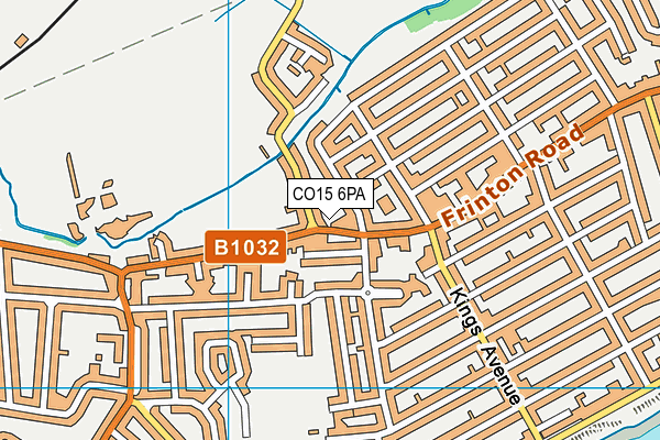CO15 6PA map - OS VectorMap District (Ordnance Survey) CO15 6PA map - OS VectorMap District (Ordnance Survey)