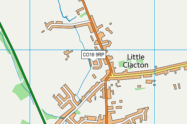 CO16 9RP map - OS VectorMap District (Ordnance Survey) CO16 9RP map - OS VectorMap District (Ordnance Survey)