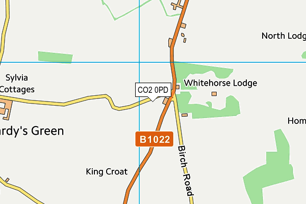 CO2 0PD map - OS VectorMap District (Ordnance Survey) CO2 0PD map - OS VectorMap District (Ordnance Survey)