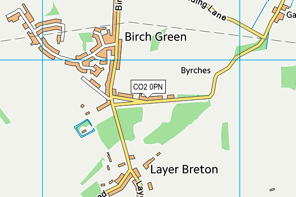 CO2 0PN map - OS VectorMap District (Ordnance Survey) CO2 0PN map - OS VectorMap District (Ordnance Survey)