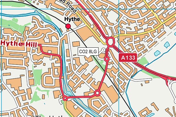 CO2 8LG map - OS VectorMap District (Ordnance Survey) CO2 8LG map - OS VectorMap District (Ordnance Survey)